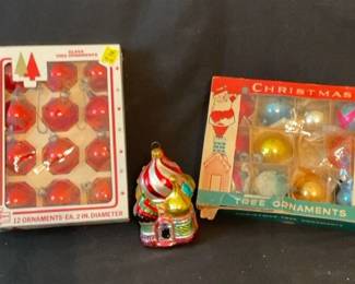 Vintage Christmas Ornaments