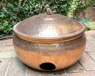 Copper Garden Hose Holder