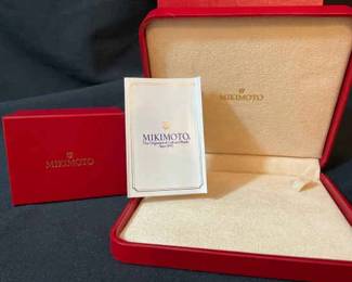 Mikimoto Jewelry Boxes
