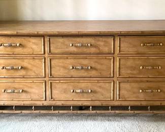 Bamboo Like Dresser