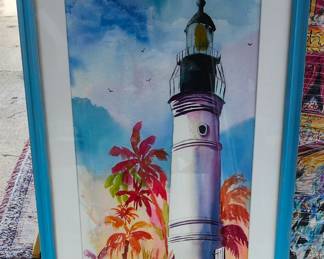 $400 Terry Madden (PBS watercolor tv show host) original watercolor on paper 