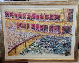 $200 obo acrylic on canvas large ornate frame