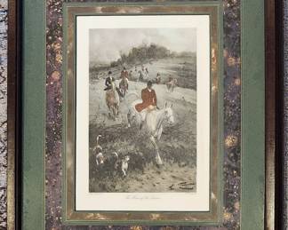 $30 George Wright etching 