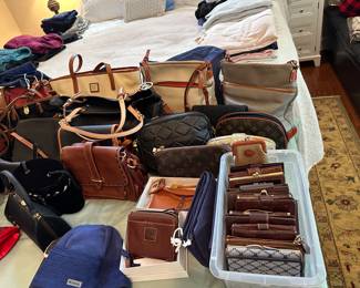 Handbags including Michael Kohrs, Donney & Burke, Wallets - Some New with Tags