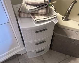 Lots of Plastic Storage Storage Options