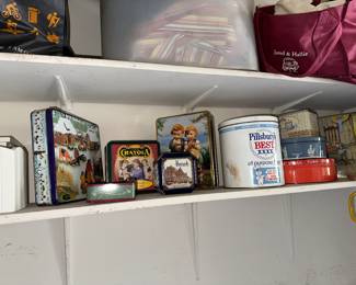 Assorted Tins - Variety of ages