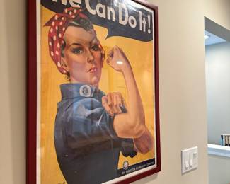 Framed Lithograph
