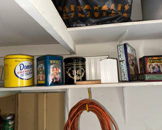 Assorted Tins - Variety of ages