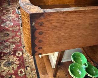 Antique Oak Buffet / Server