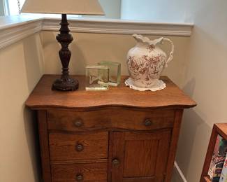 Oak Wash Stand