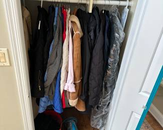 Jackets, Coats, Umbrellas, Hats, Gloves & Scarves
