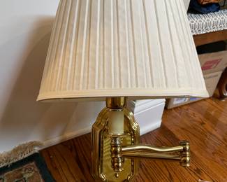 Brass Wall Sconces - There is a pair