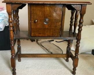 Vintage Side Table/Humidor