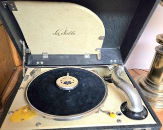 Antique Record Player by La Salle