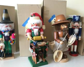 Collection of Nutcrackers as shown in following photos