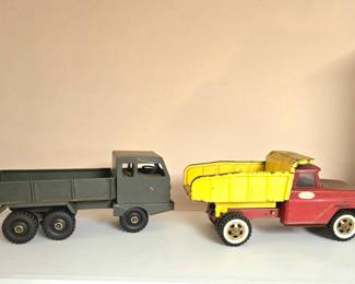 Vintage Tonka Dump Truck Vintage Flatbed Truck