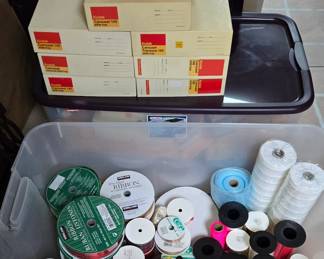 Decorative Ribbon on Spools