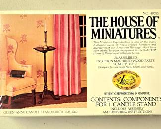 The House of Miniatures Candle Stand