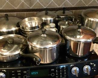 Vintage Farberware Pots & Pans