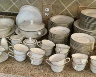Noritake Service for 12 Fine China "Marseille"