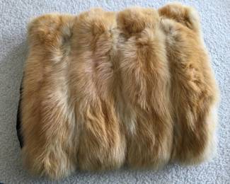 1940's Fur Muff by Wellman of Detroit