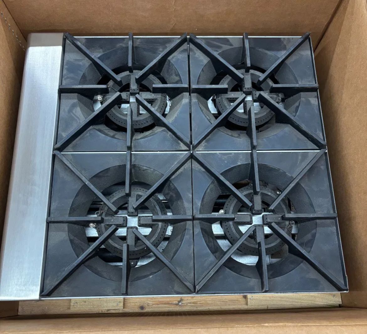 Star 604HD Commercial 4 Burner Hot Plate Countertop 88k BTU Hot Plate