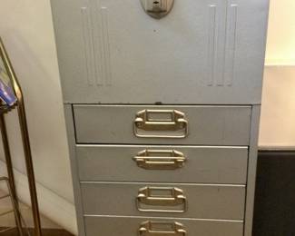 Vintage Acorn Industrial File Cabinet
