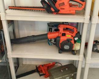 Hedger, Leaf Blower & Reciprocating Saw
