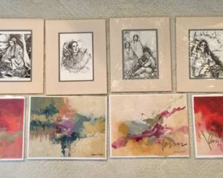 Prints by Michele Gauthier and B. Krupp