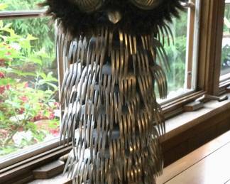 Fork Owl (made by artist)
