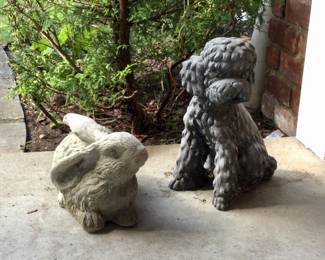 Concrete Bunny & Poodle