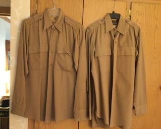 Vintage Official Military Shirts