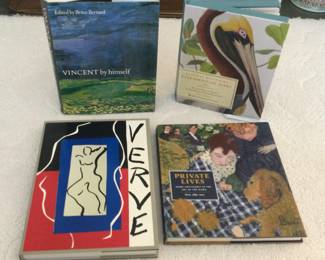 Hardcover Art Books "Verve" "Vincent by Himself" & many more