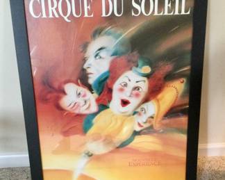 Cirque Du Soleil Framed Poster