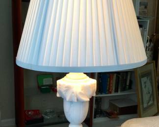 Vintage Italian Marble Table Lamp