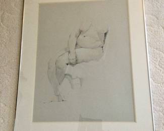 Framed Headless Nude