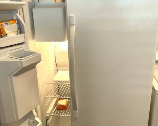 Thru the door ice maker and dispenser.