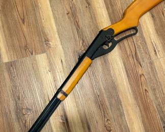 Antique Daisy Red Ryder, lever action, bb gun with saddle ring. 1930's.