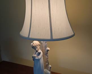 Lladro table lamp