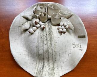 Agni-Chri Handmade Stengods Hoganis Signed "85