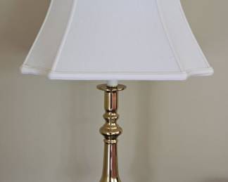 Vtg. Brass Lamp
