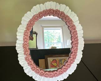 Vtg. table mirror