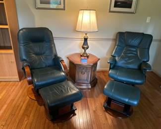 Avant Glide chair & ottoman