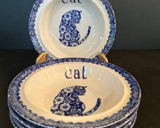 Cat bowl set