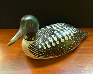 Dux'Dekes Loon decoy '07 signed