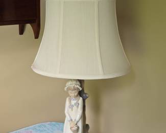 Lladro table lamp