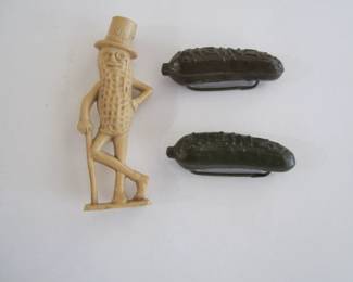 Vintage Mr. Peanut & Heinz Pickles