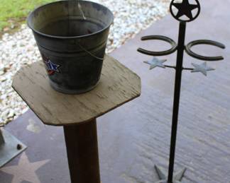 butt bucket and beer holder