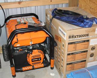 like-new Generac 8000w XT8000E
