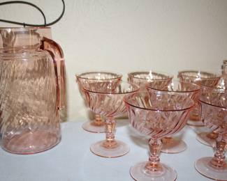 pink glass